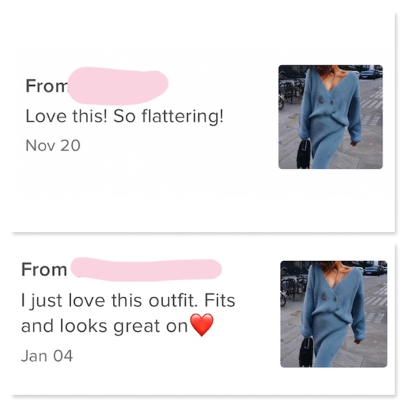 🎥 Blue Cable Knit 2 Piece Skirt Set - Picture 14 of 15